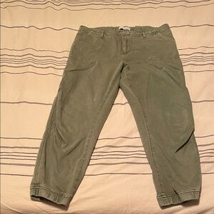 Women's Vervet Denim Olive Joggers